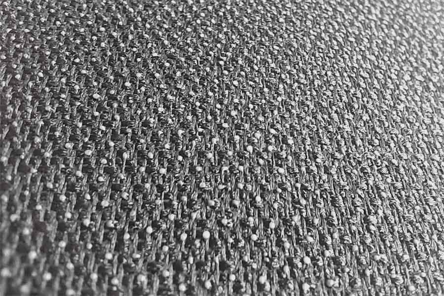 Stiff water jet woven interlining 10115-3